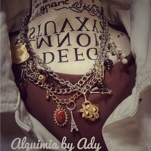 Alquimia Multicolor Charm Necklace